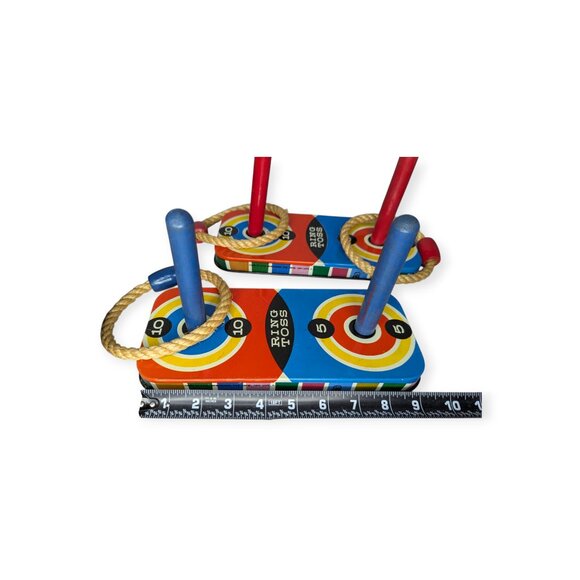 Vintage Pressman Toy Corp Ring-Toss Game #1107 Made in USA w/Original Box - Picture 13 of 16